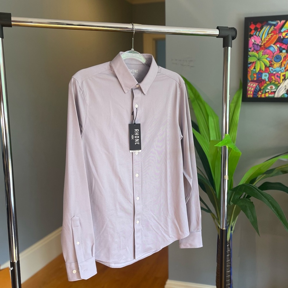 New and unused “Commuter” button down shirt by Rhone.